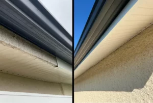 Rénovation rives de toit-Bequerie Rénovation Services-Artisan couvreur-rénovation toiture-nettoyage toiture-zinguerie-habillage bandeaux aluminium-rives de toit-peinture extérieure-entretien toiture-Chassieu-Saint-Priest-Rhône-Savoie-Bequerie Rénovation Services-couvreur Chassieu-rénovation toiture-travaux de toiture-entreprise de zinguerie-vouverture-gouttières aluminium-nettoyage toiture-Chassieu-Lyon Est-Rhône-Alpes-3